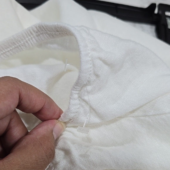 Eileen Fisher White Linen Skirt Size 2X - Picture 12 of 14